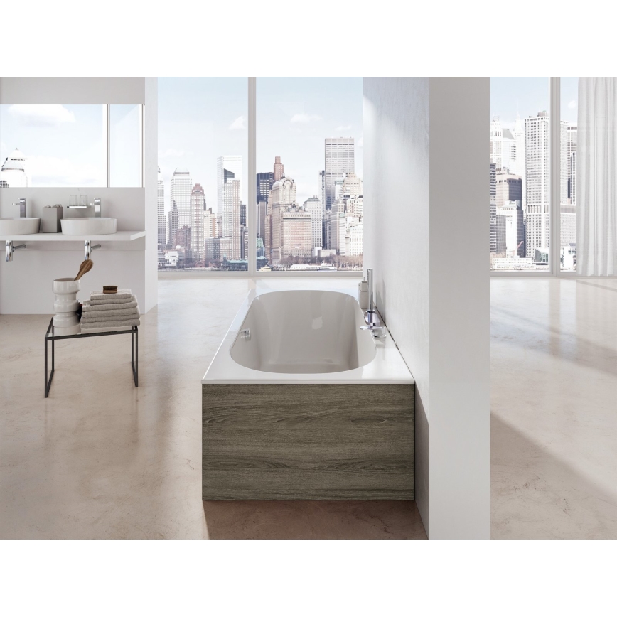 Ravak C921300000 - Wanna CITY SLIM 180x80 cm akrylowa/biała