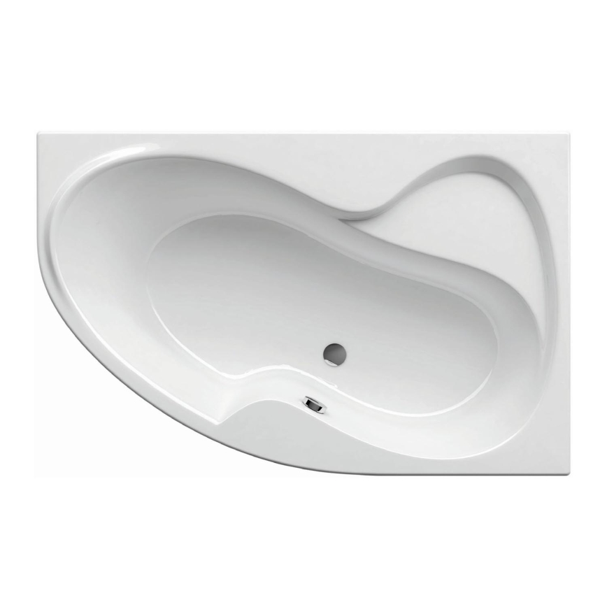 Ravak CL21000000 - Wanna narożna ROSA 160x105 cm akrylowa/biała