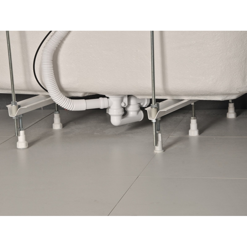 Ravak CY81000000 - Wspornik do wanny CHROME biały