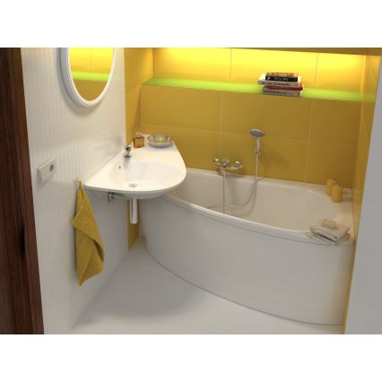 Ravak CZI1000A00 - Panel do wanny AVOCADO 150 cm akryl/biały