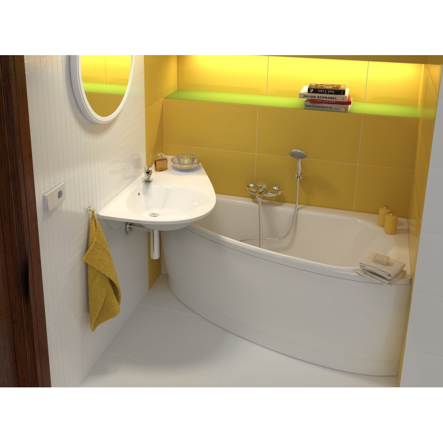 Ravak CZI1000A00 - Panel do wanny AVOCADO 150 cm akryl/biały