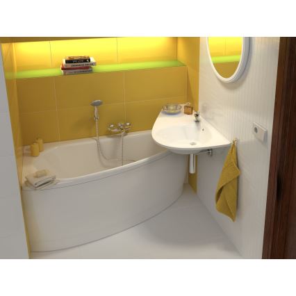 Ravak CZQ1000A00 - Panel do wanny AVOCADO 160 cm akryl/biały