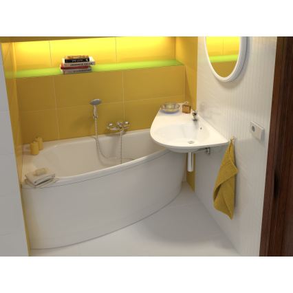 Ravak CZT1000A00 - Panel do wanny AVOCADO 150 cm akryl/biały