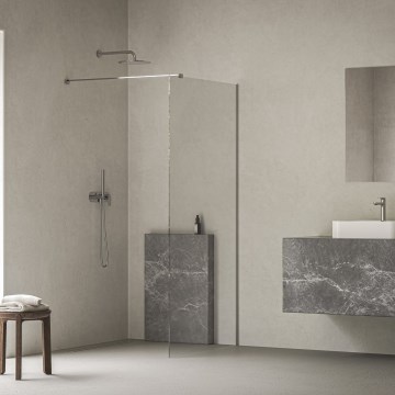 Ravak GW9WG0C00Z1 - Kabina prysznicowa WALK-IN 120x200 cm błyszczący chrom
