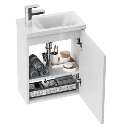 Ravak X000000538 - Szafka pod umywalkę CHROME 40x50 cm biała