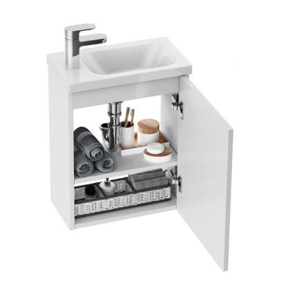 Ravak X000000540 - Drzwiczki do szafki pod umywalkę prawe CHROME 37,5x53 cm białe