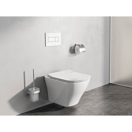 Ravak X01457 - Przycisk spłukujący UNI 24,7x16,5 cm biały