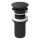 Ravak X01748 - Odpływ CLICK-CLACK do umywalki, śr. 6,6 cm, czarny