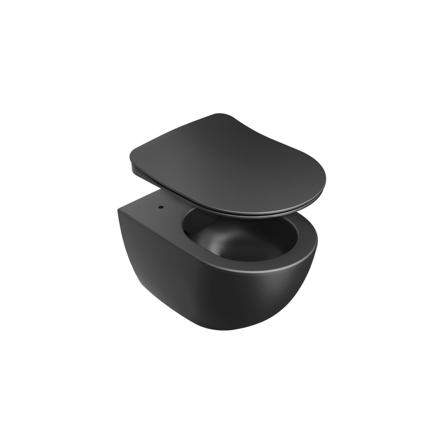 Ravak X01795 - deska sedesowa SoftClose CHROME czarna