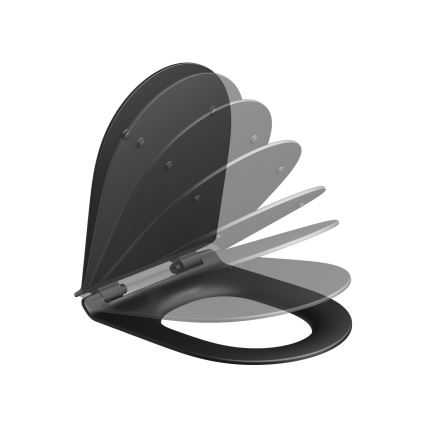 Ravak X01862 - Deska sedesowa SoftClose VITA SLIM czarna