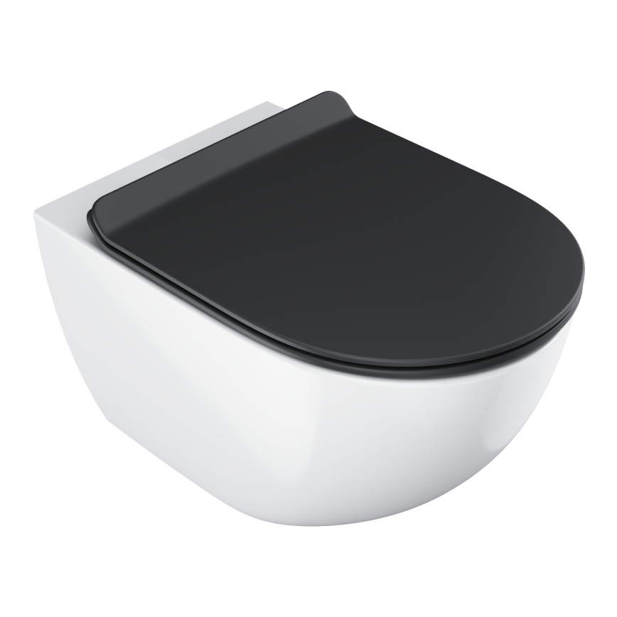 Ravak X01862 - Deska sedesowa SoftClose VITA SLIM czarna