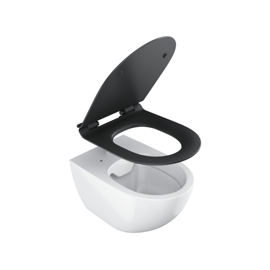 Ravak X01862 - Deska sedesowa SoftClose VITA SLIM czarna