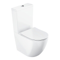 Ravak X01870 - kompakt WC bezkołnierzowy z deską sedesową SoftClose OPTIMA ceramika/biała