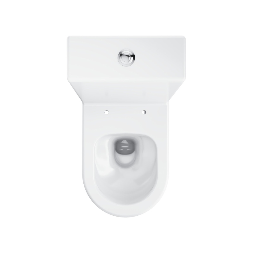 Ravak X01870 - kompakt WC bezkołnierzowy z deską sedesową SoftClose OPTIMA ceramika/biała