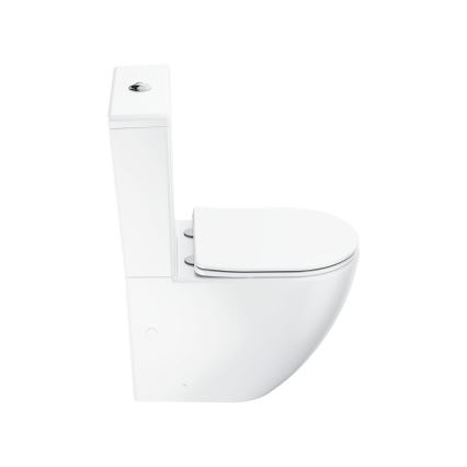 Ravak X01870 - kompakt WC bezkołnierzowy z deską sedesową SoftClose OPTIMA ceramika/biała