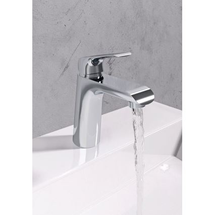 Ravak X070118 - Bateria umywalkowa FLAT 15,1 cm błyszczący chrom