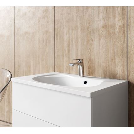 Ravak X070118 - Bateria umywalkowa FLAT 15,1 cm błyszczący chrom