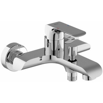 Ravak X070119 - Bateria wannowa FLAT chrom błyszczący