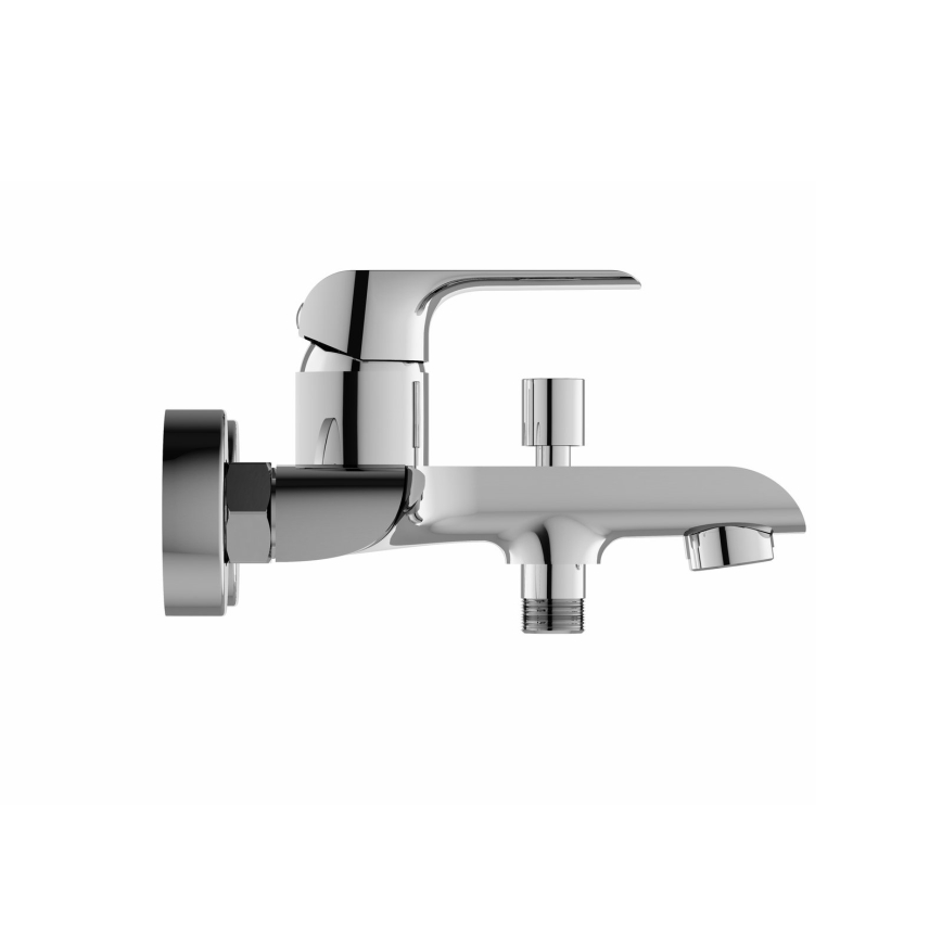 Ravak X070119 - Bateria wannowa FLAT chrom błyszczący