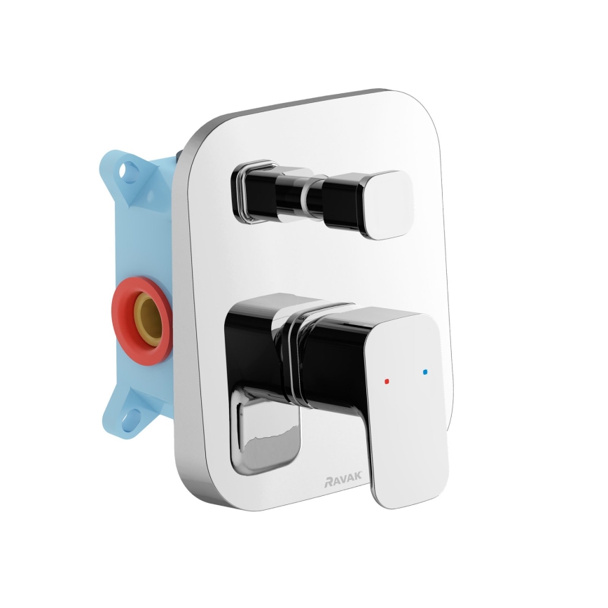 Ravak X070136 - Bateria prysznicowa podtynkowa FREE, chrom błyszczący