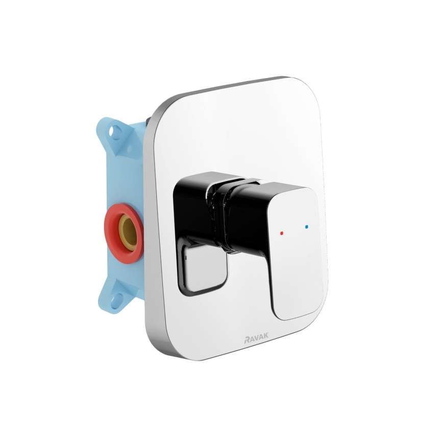 Ravak X070137 - Bateria prysznicowa podtynkowa R-BOX, chrom błyszczący