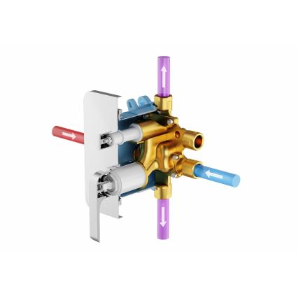 Ravak X070139 - Korpus podstawowy do baterii podtynkowych R-BOX VARI 13,9 x 14,6 cm