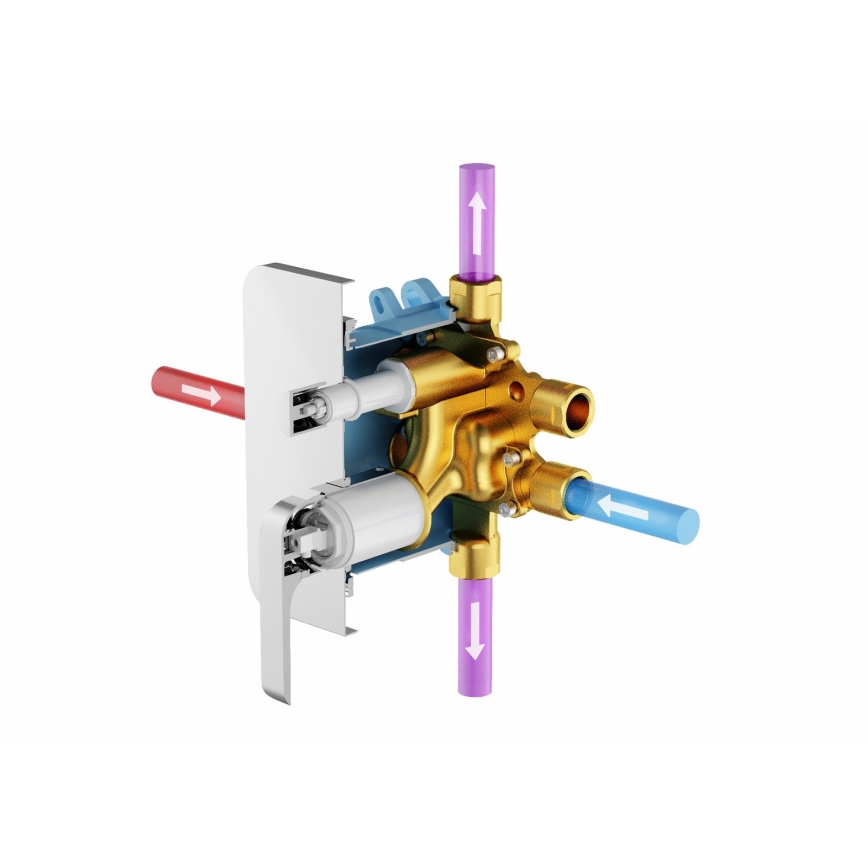 Ravak X070139 - Korpus podstawowy do baterii podtynkowych R-BOX VARI 13,9 x 14,6 cm
