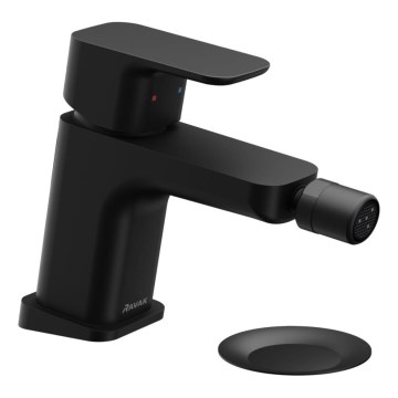 Ravak X070155 - Bateria bidetowa z korkiem FREE, czarna