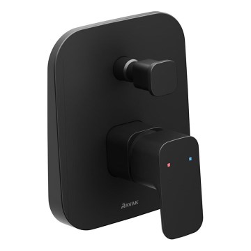 Ravak X070156 - Bateria prysznicowa podtynkowa FREE czarna