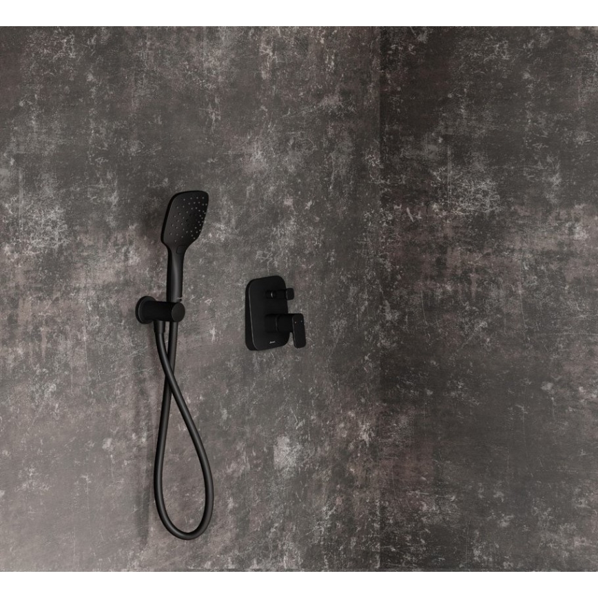 Ravak X070158 - Bateria prysznicowa podtynkowa FREE czarna