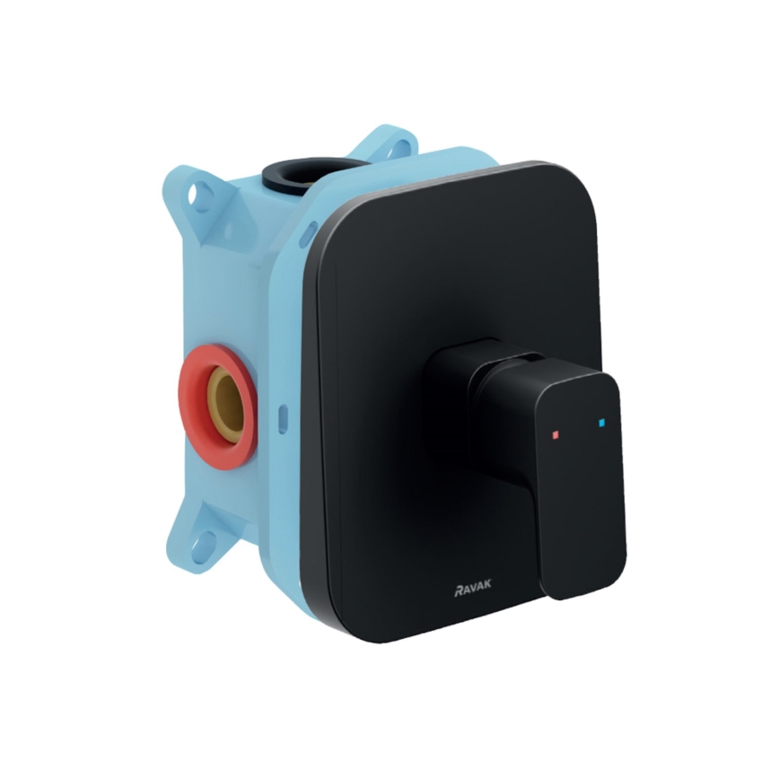 Ravak X070159 - Bateria prysznicowa do montażu podtynkowego FREE, czarna