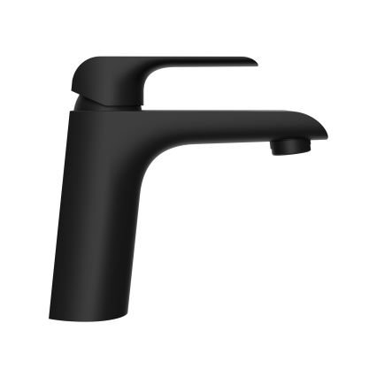 Ravak X070173 - Bateria umywalkowa FLAT 15,1 cm czarny mat
