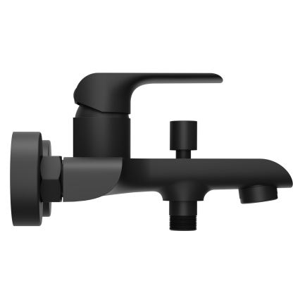 Ravak X070175 - Bateria wannowa FLAT czarna matowa