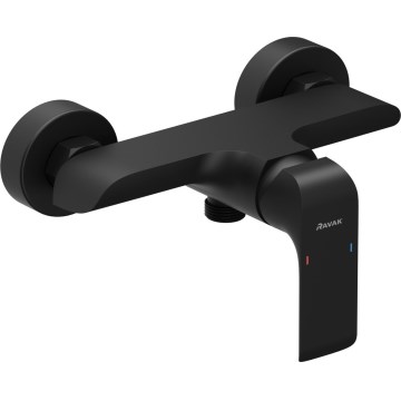 Ravak X070177 - Bateria prysznicowa FLAT matowa czarna