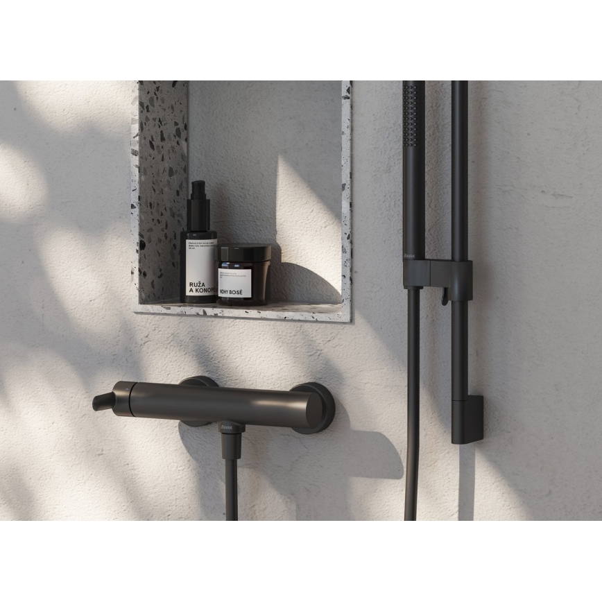 Ravak X070187 - Bateria prysznicowa PURI czarna