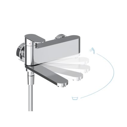 Ravak X070451 - Bateria wannowa CHROME chrom błyszczący