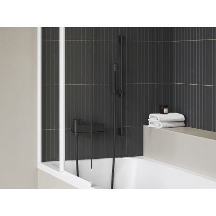 Ravak X070463 - bateria wannowa CHROME czarna