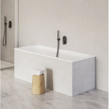 Ravak X070466 - Bateria prysznicowa do montażu podtynkowego CHROME czarna