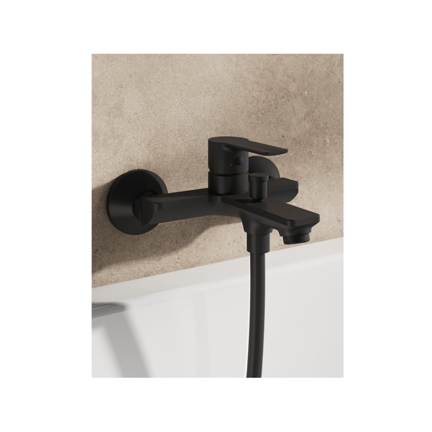 Ravak X070491 - Bateria wannowa SOLAR czarna