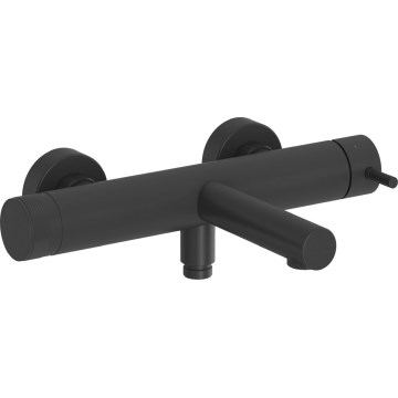 Ravak X070650 - Bateria wannowa NOX, czarny mat