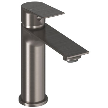 Ravak X070652 - Bateria umywalkowa PLAN 16,8 cm szczotkowany grafit