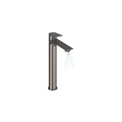 Ravak X070653 - Bateria umywalkowa PLAN 30 cm szczotkowany grafit