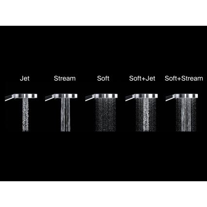 Ravak X07P008 - Ręczna słuchawka prysznicowa, chrom błyszczący
