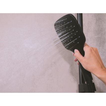 Ravak X07P569 - Słuchawka prysznicowa z przyciskiem czarna