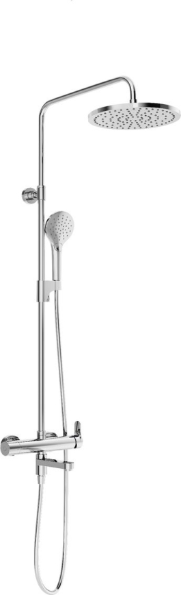 Ravak X07P642 - Zestaw prysznicowy z baterią, chrom błyszczący