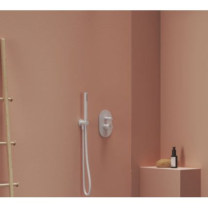 Ravak X07P682 - Ręczna słuchawka prysznicowa matowa biała