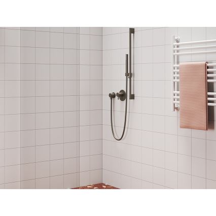 Ravak X07P694 - Ręczna słuchawka prysznicowa, szczotkowany grafit