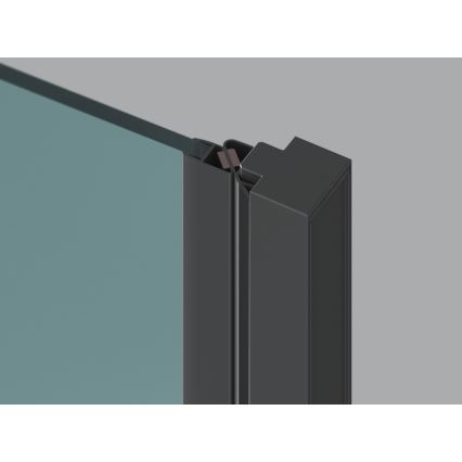 Ravak X0VV70300Z1 - Drzwi prysznicowe COOL 90x195 cm czarne