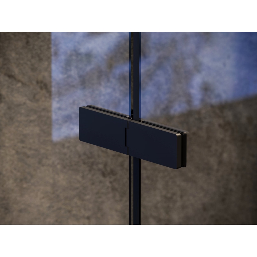 Ravak X0VVAC300Z1 - Drzwi prysznicowe COOL 100x195 cm czarne