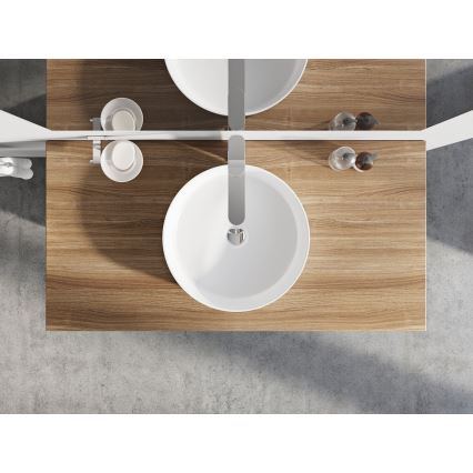 Ravak XJX01140002 - Umywalka nablatowa UNI SLIM Ø 40 cm ceramika/biały